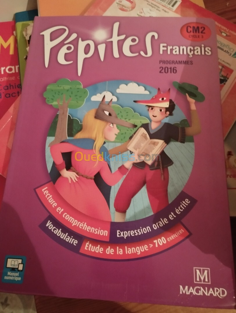 Livre pour programme français 