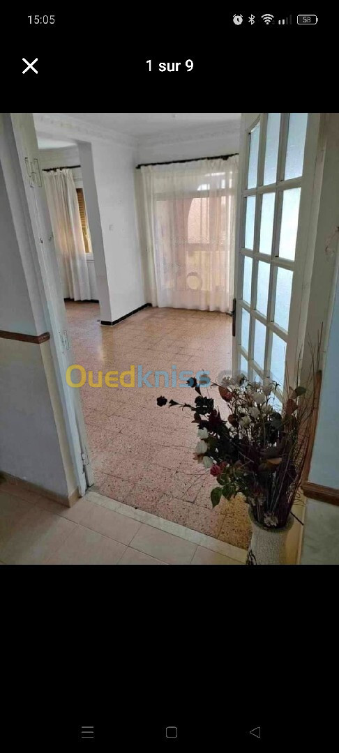 Vente Appartement F4 Alger Bordj el kiffan