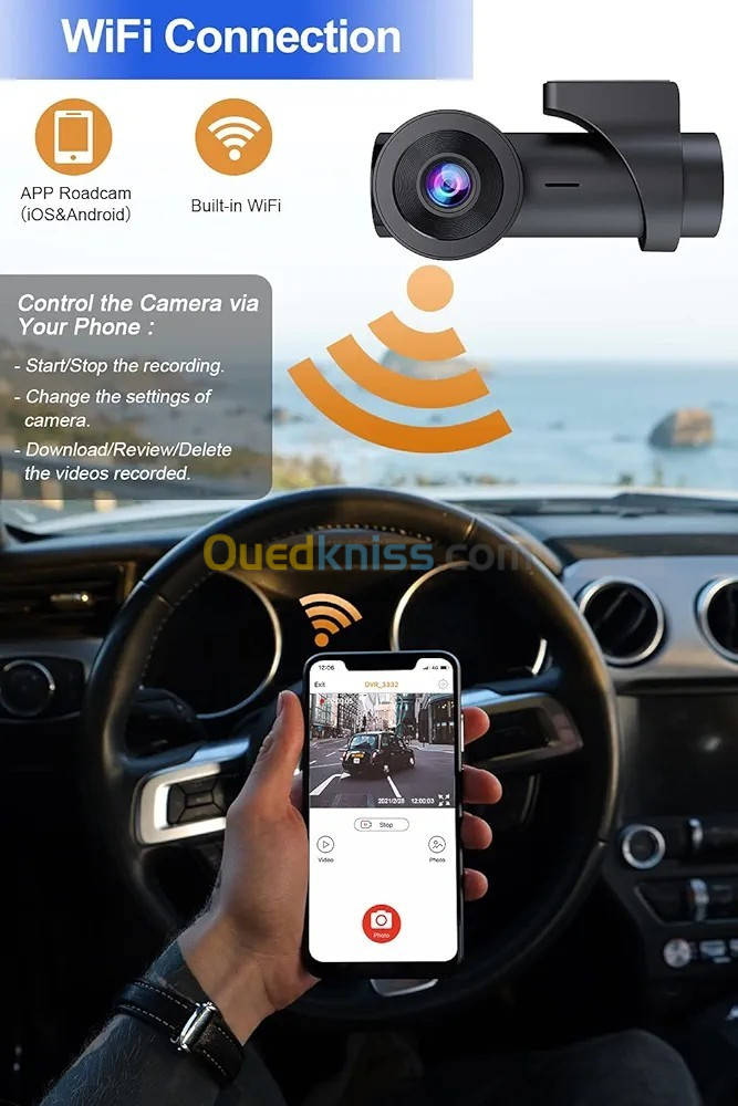 Dashcam wifi