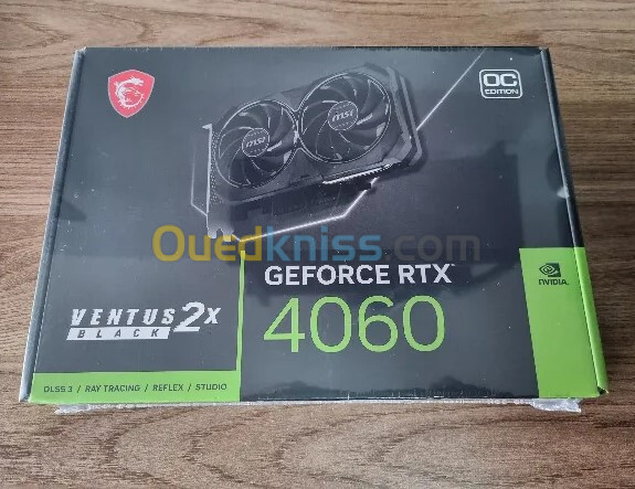 NVIDIA MSI RTX 4060 VENTUS OC JDID! PROMO!!