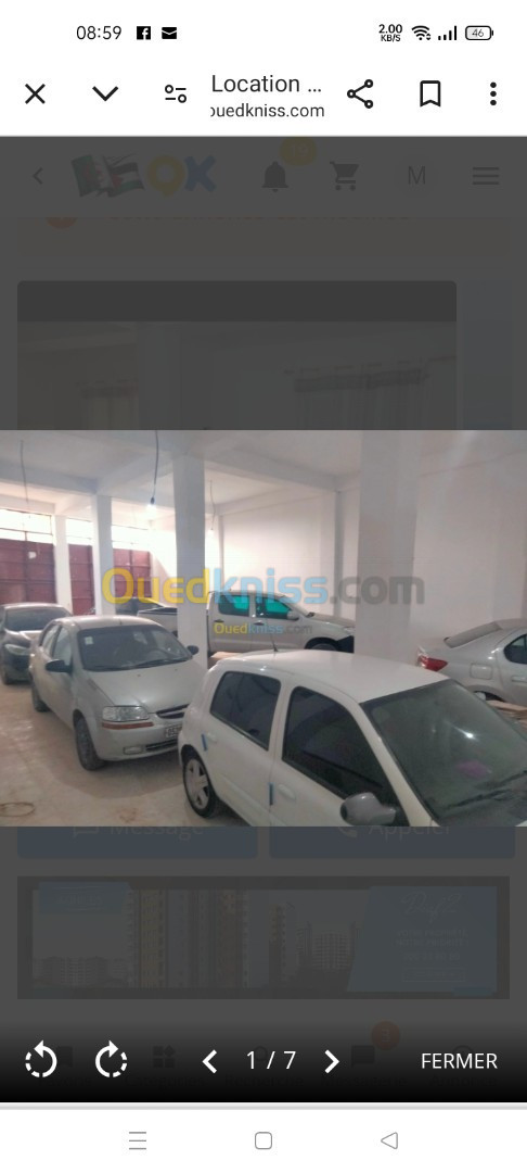 Location vacances Appartement F2 Mostaganem Mostaganem