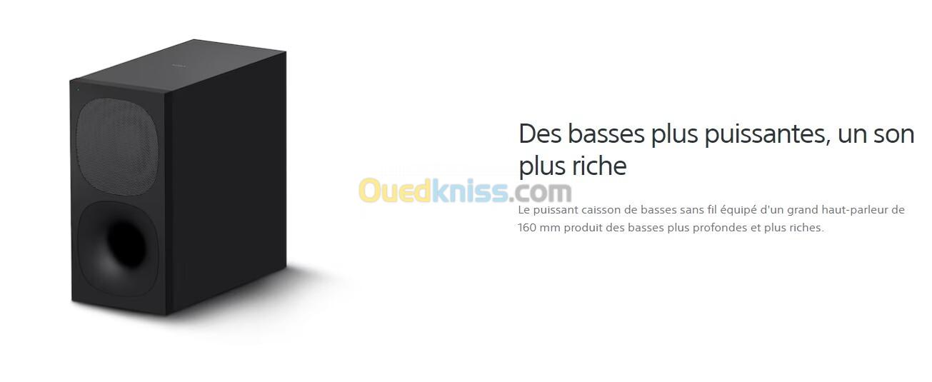 Sony HTS400 Barre de Son 2.1 + Caisson de Basse 330W Bluetooth S-Force Pro Dolby Digital / HDMI & BT