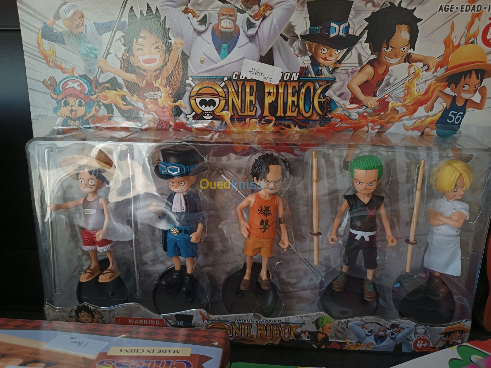 Figurines 5 pièces One piece