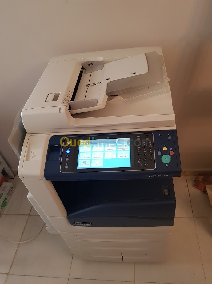 طابعة Xerox WorkCentre 7830 في حالة ممتازة 