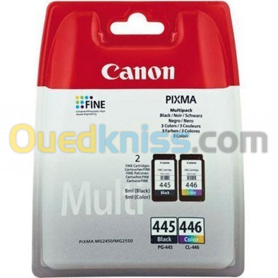 PACK CARTOUCHE CANON 445/446