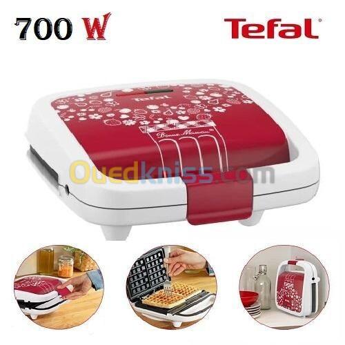 Tefal Machine a gaufres tefal WAFFLE TIME Bonne Maman - -700w