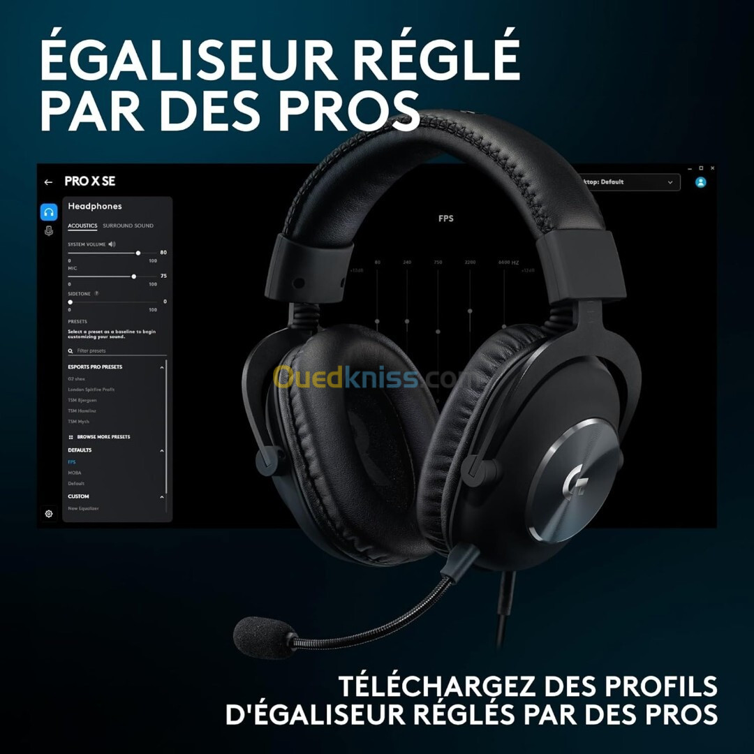 Logitech G Pro X SE Gaming Headset (Filaire)