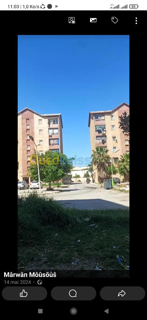 Vente Appartement F3 Blida Chebli