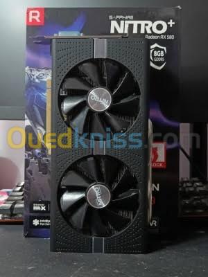 SAPPHIRE NITRO + RX580 04GB