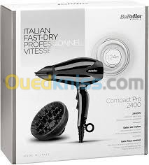 SECHE CHEVEUX BABYLISS COMPACT PRO 2400W