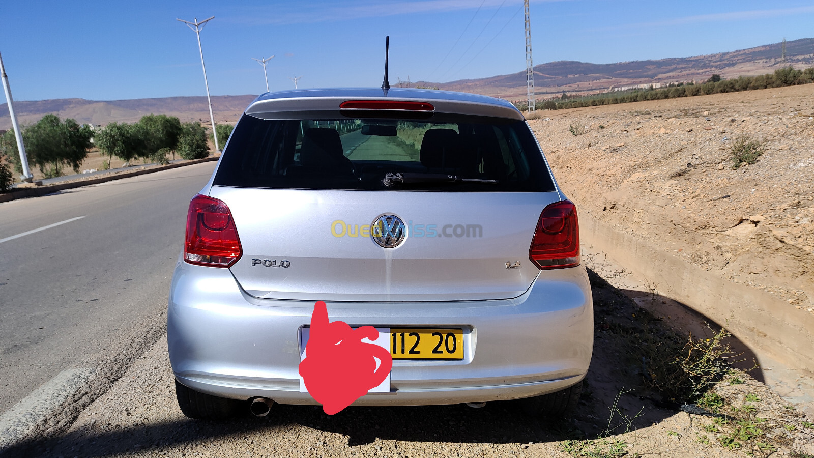 Volkswagen Polo 2012 Black et Silver