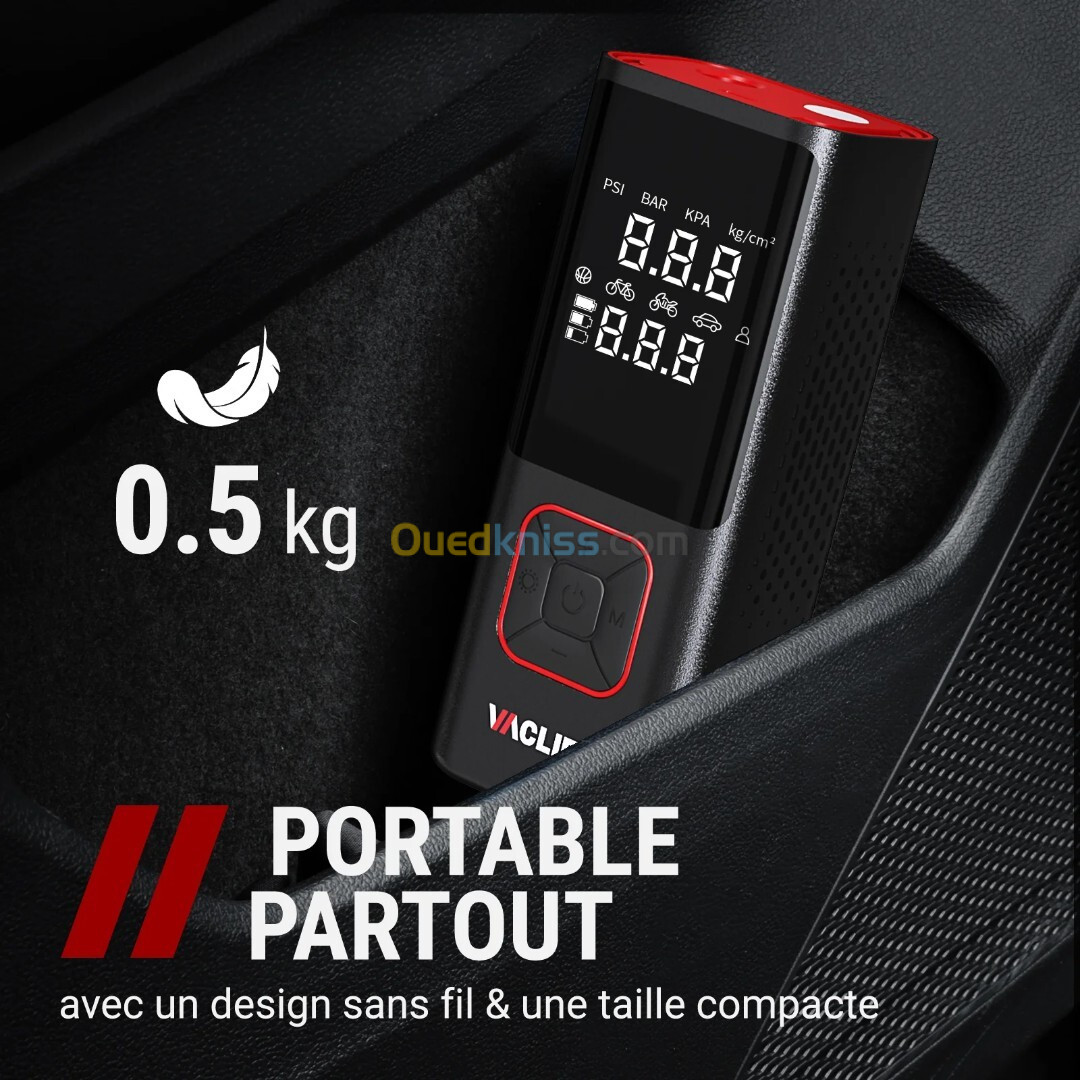 Compresseur à Air Portatif VacLife 150 PSI