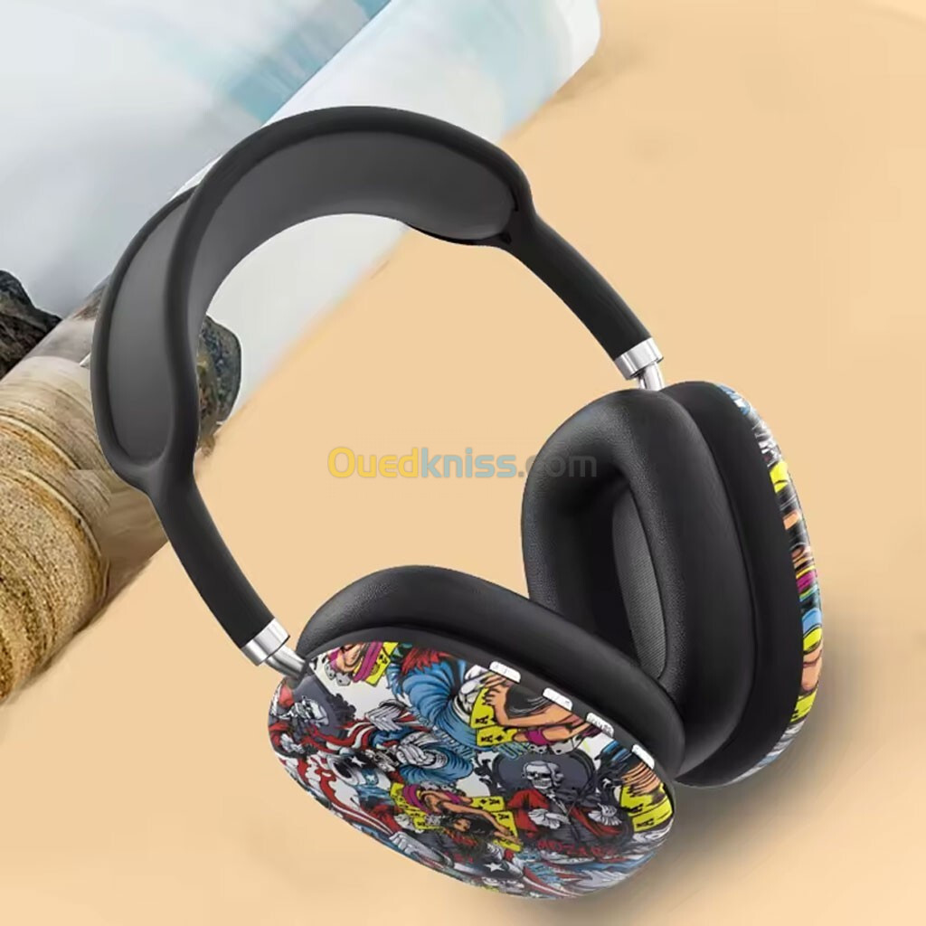 P9 Graffiti Casque Bluetooth Sans Fil