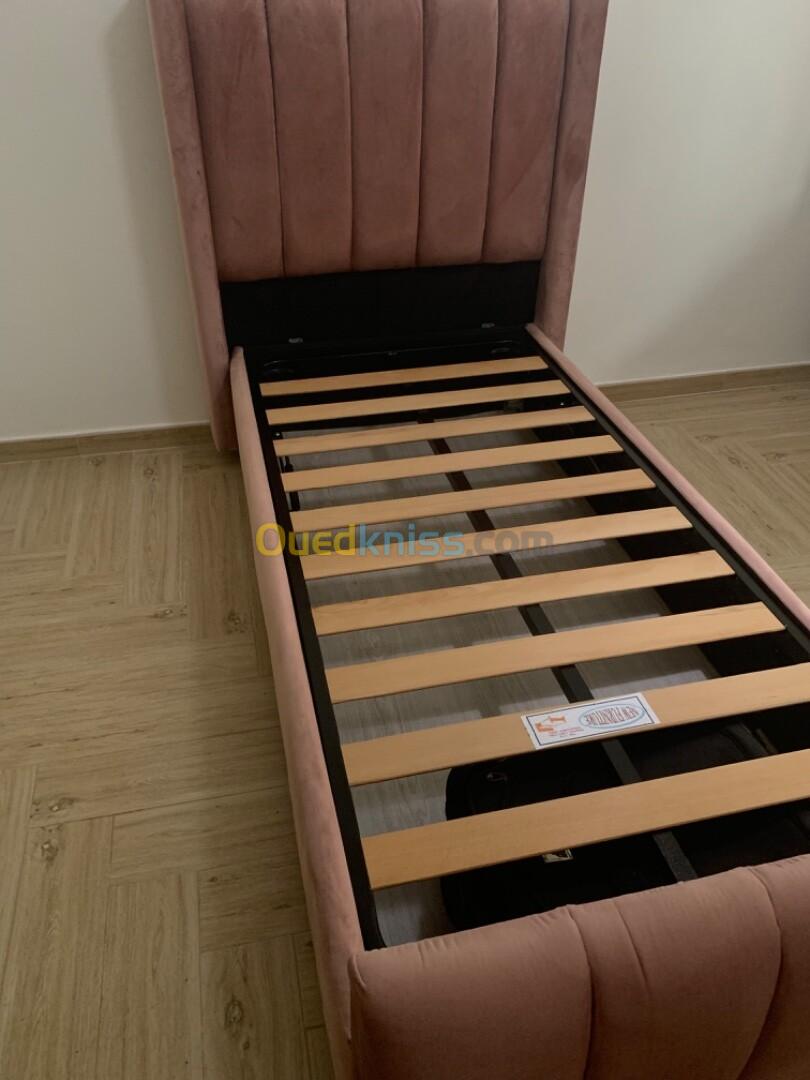 Lits capitonnés 190cm*90cm avec coffret 