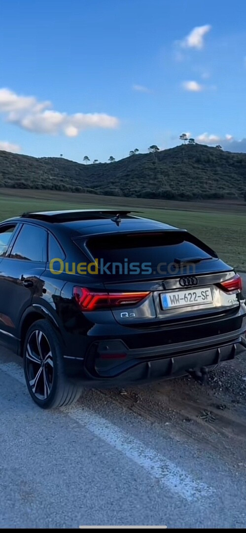 Audi Q3 2024 Sline black black full options affaire