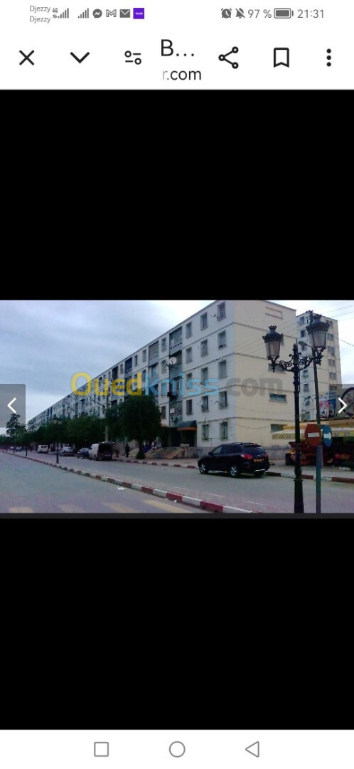 Vente Appartement F3 Blida Blida