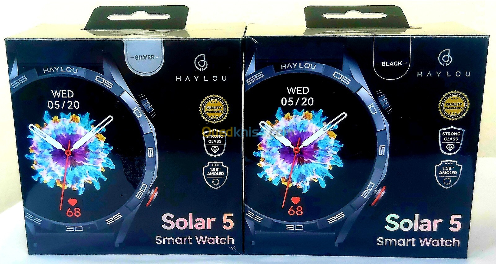 Smart Watch Haylou Solar 5 Amoled Double Bracelet Original