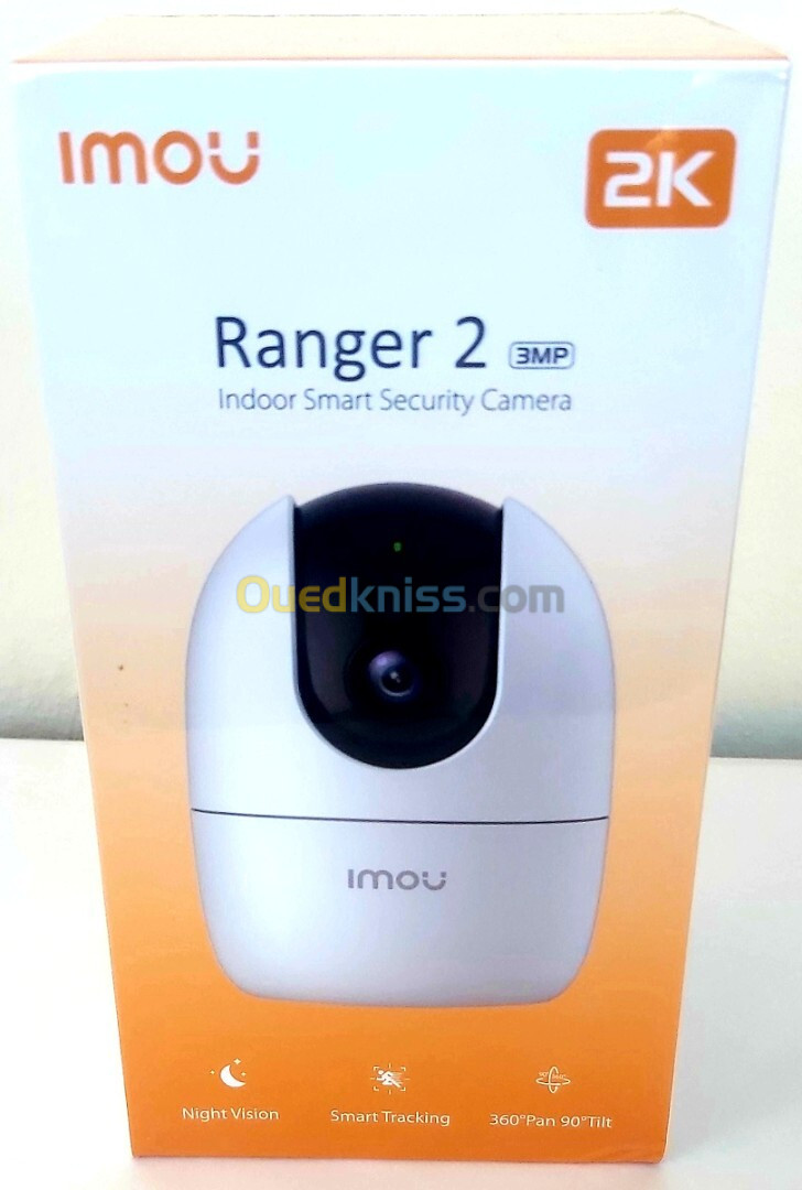 Caméra imou Ranger 2 2k (3mp) Wi-Fi   Dahua De Surveillance Et Sécurité 360 Original