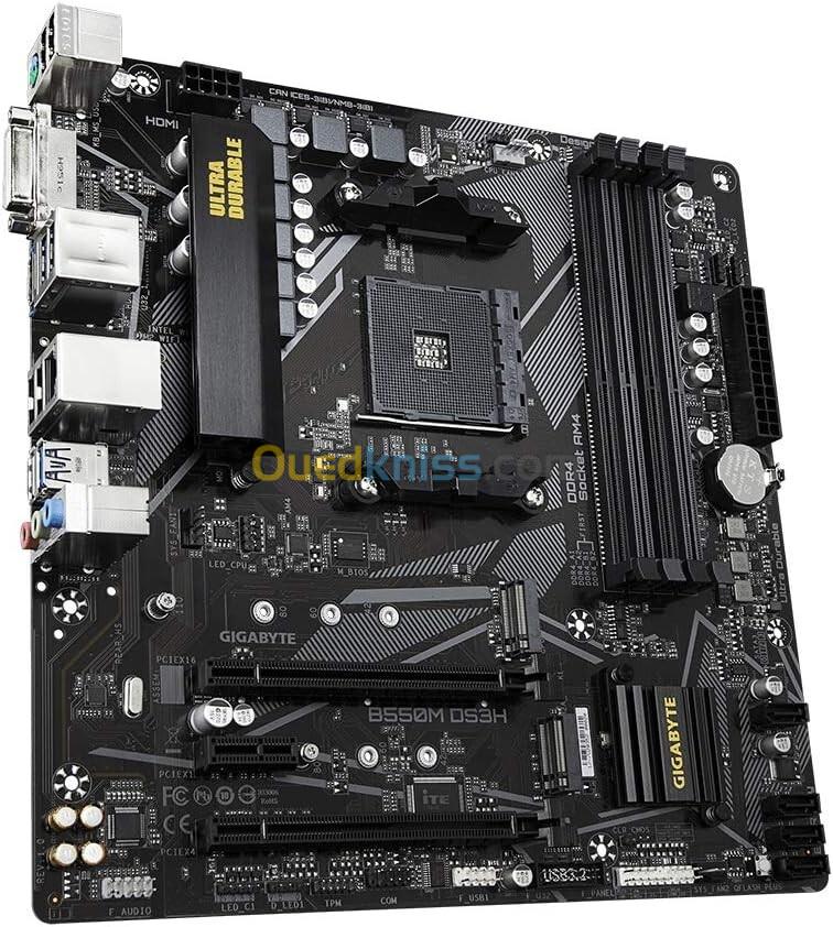 GIGABYTE Carte Mere B550M DS3H