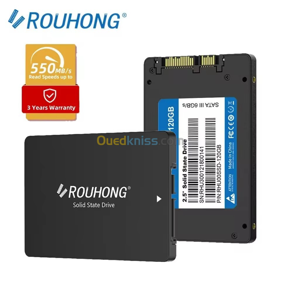 DISQUE DUR SSD ROUHONG SATA 256GB 