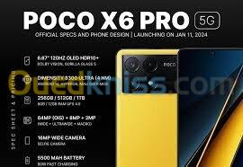 POCO X6 PRO 8/256 5G DUOS