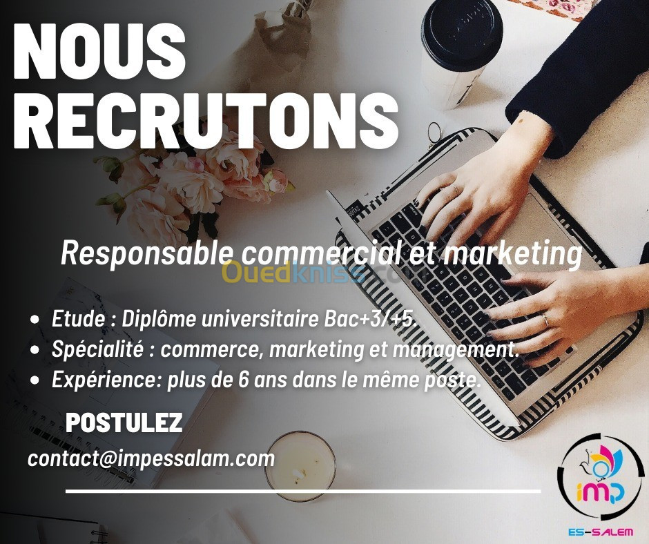 responsable commercial et marketing