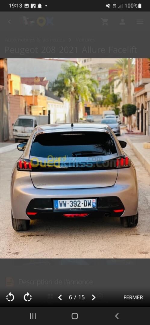 Peugeot 208 2021 Allure Facelift