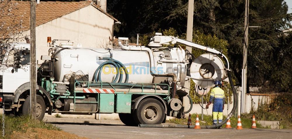 Déboucher assainissement nettoyage 