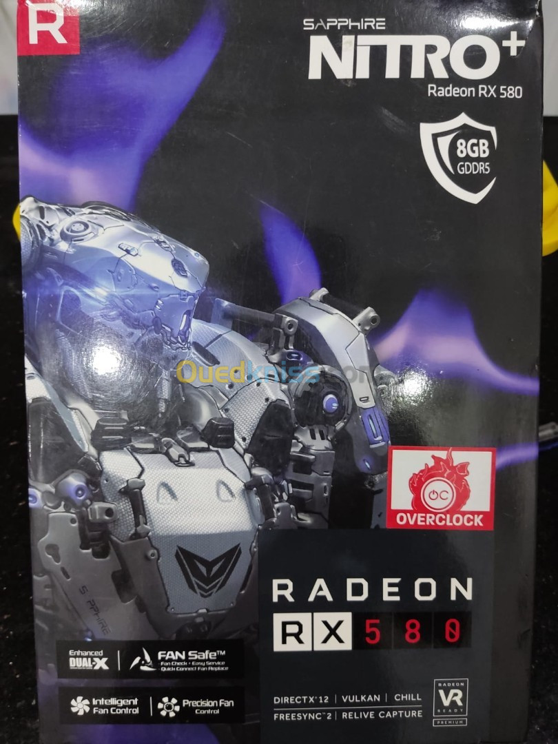 Carte graphique gaming RX580 8GB