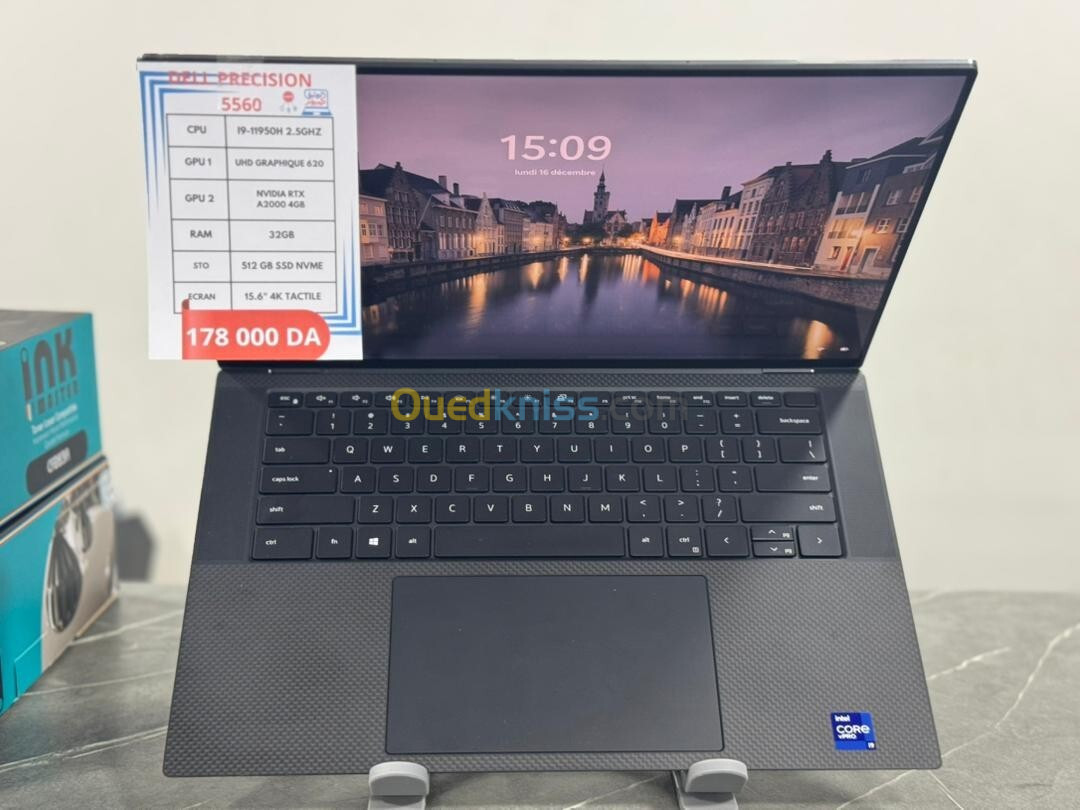 DELL PRECISION 5560 I9 11950U 32GO 512 SSD NVME  NVIDIA RTX A2000 4GO 4k 