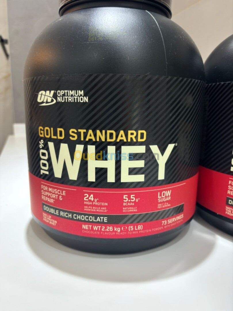 Whey protein gold standard 2.2 kg + creatine ON 317g