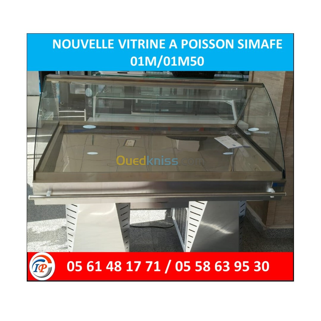 NOUVELLE VITRINE A POISSON SIMAFE  01M/01M50