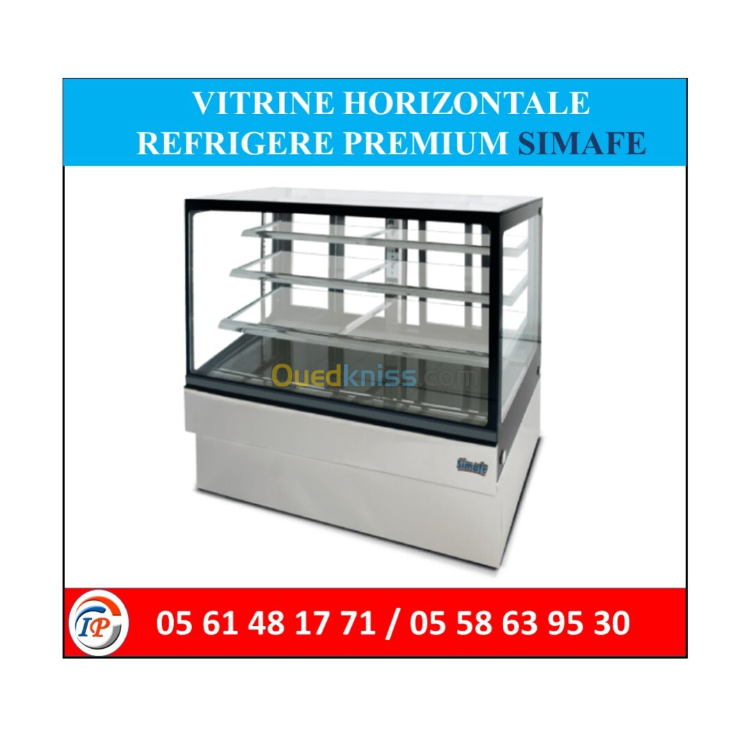 VITRINE HORIZONTALE REFRIGERE PREMIUM SIMAFE 