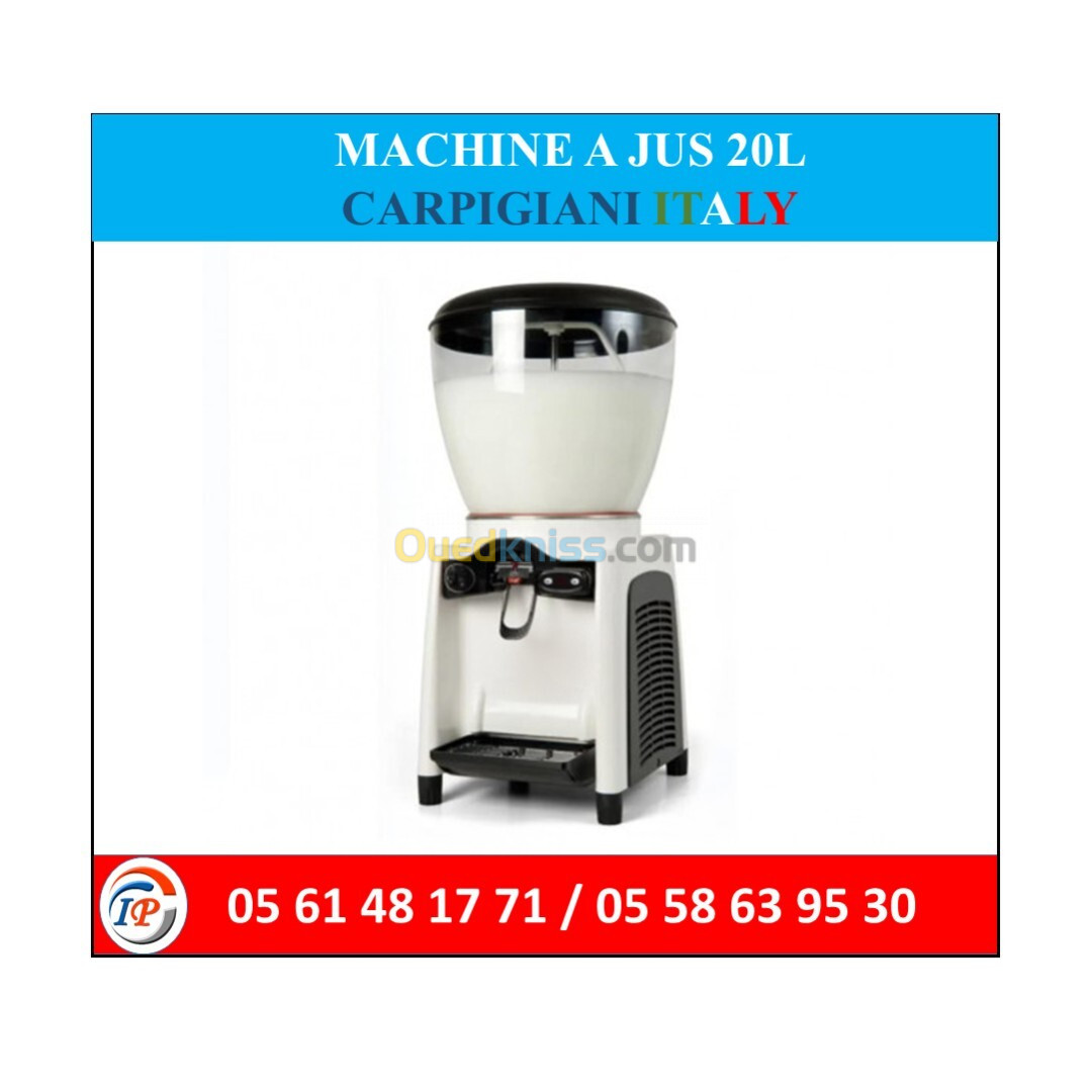 MACHINE A JUS 20L  CARPIGIANI ITALY