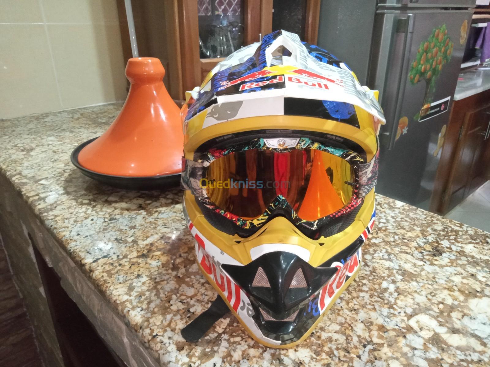 Casque motocross 