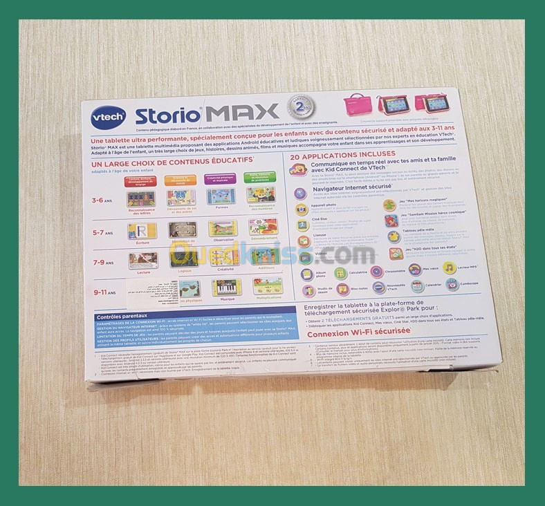 Tablette enfant STORIO MAX 2.0 5'' rose - VTech