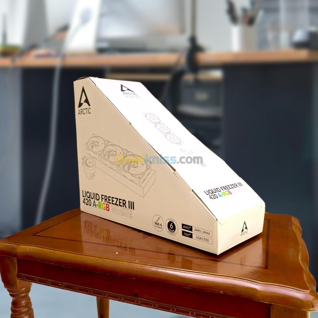 watercooling Arctic liquid freezer III 420 A-RGB white