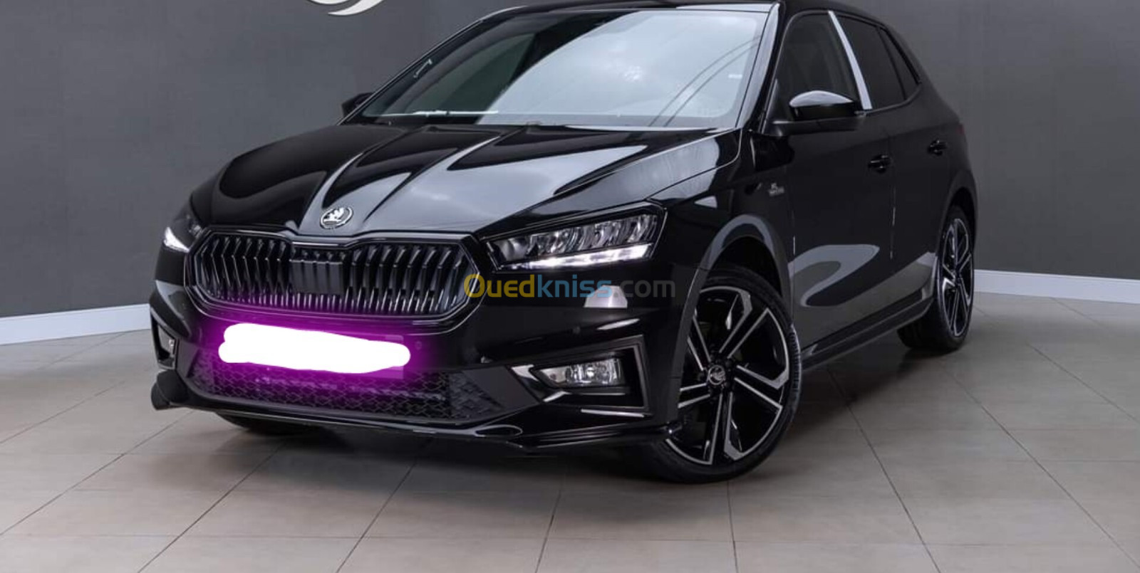 Skoda Fabia 2023 Monte Carlo black