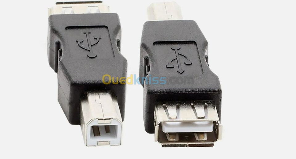 Adaptateur USB A Femelle vers Type B mâle convertisseur imprimante USB 2.0