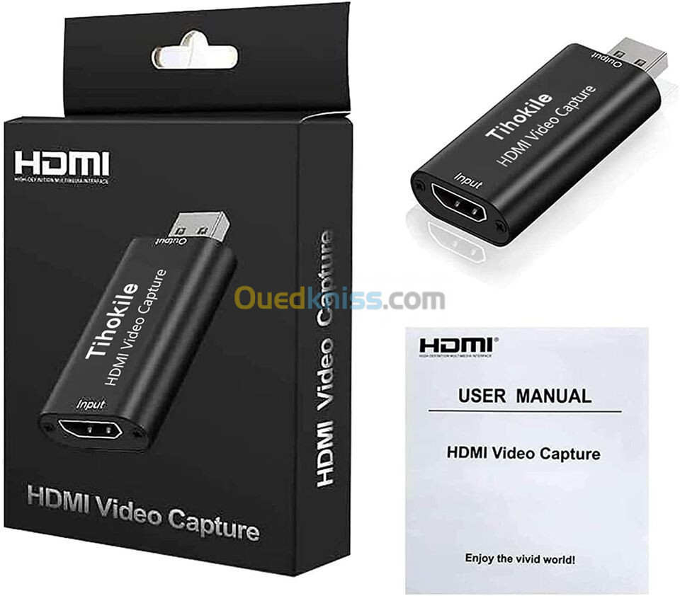 ADPTATEUR HDMI 4K VERS USB3.0 carte d'acquisition vidéo/capture vidéo