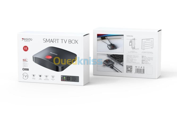 TV BOX TV11 Android Settop Smart TV Lecteur multimédia Android 4K 5G Box