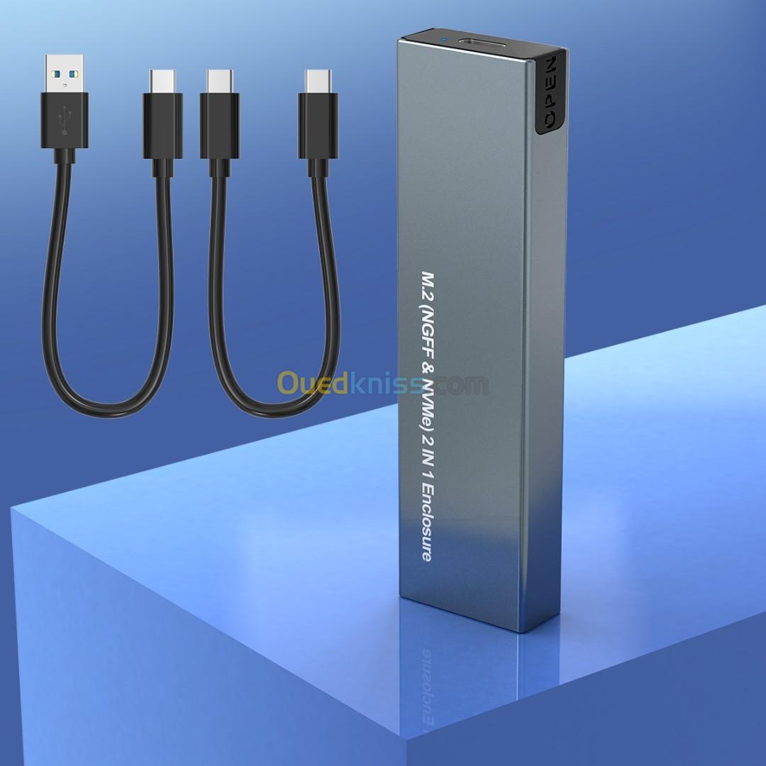 RACK DISQUE DUR NVME M2 USB 3.1 prix Algérie - Comparaison des prix