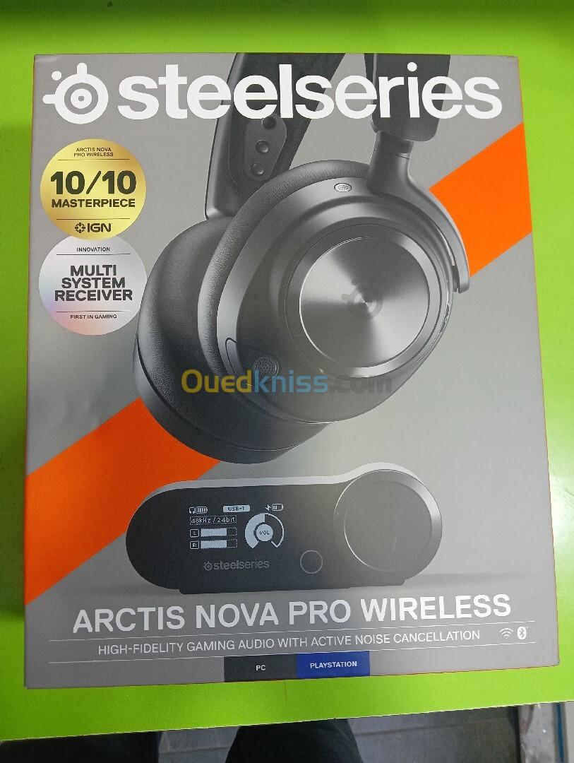 Steel séries arctis nova pro wireless 