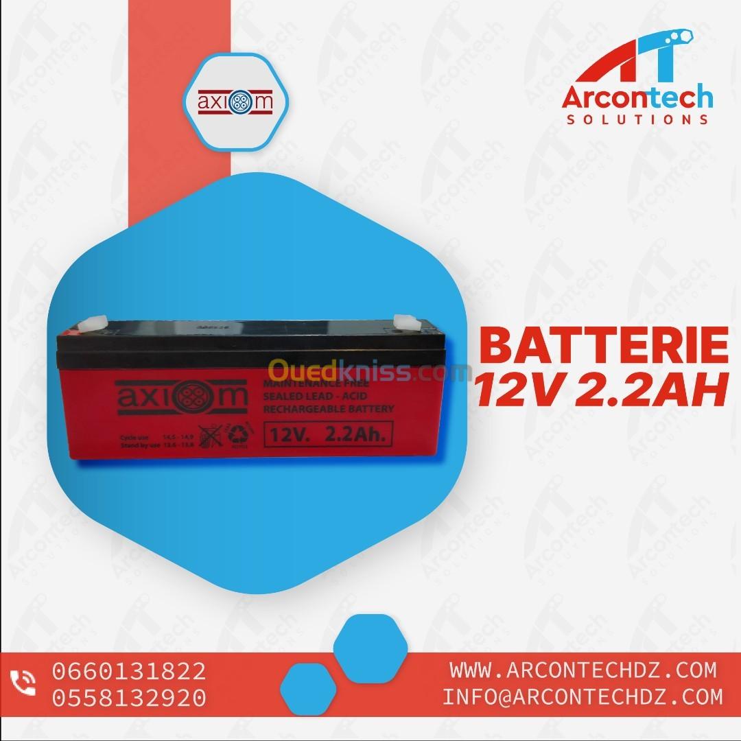 BATTERIE AXIOM 12V 7AH 2.2AH 1.3AH