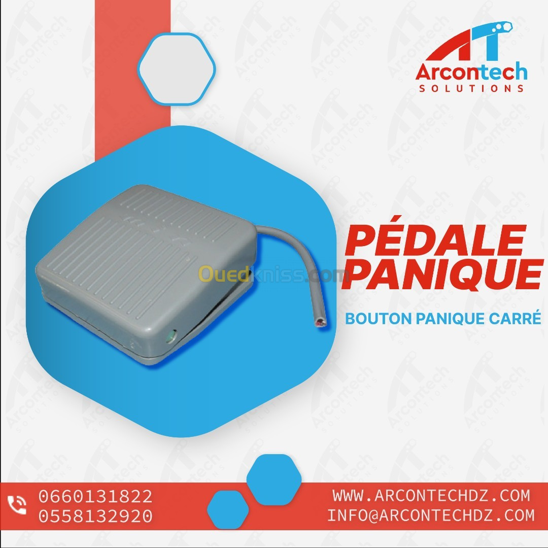 Accessoire De Systeme Alarme Anti Intrusion Teletek MDU-V, Bouton panique, Contact magnetique 