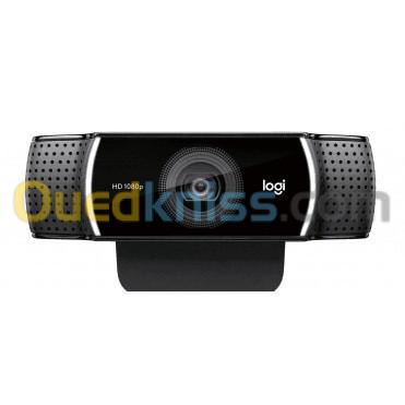 Webcam Logitech C922 PRO + Trépied Gratuit (1080p/30fps & 720p/60fps) 