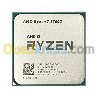 PROCESSEUR AMD RYZEN 7 5700G MPK (AVEC VENTILO)