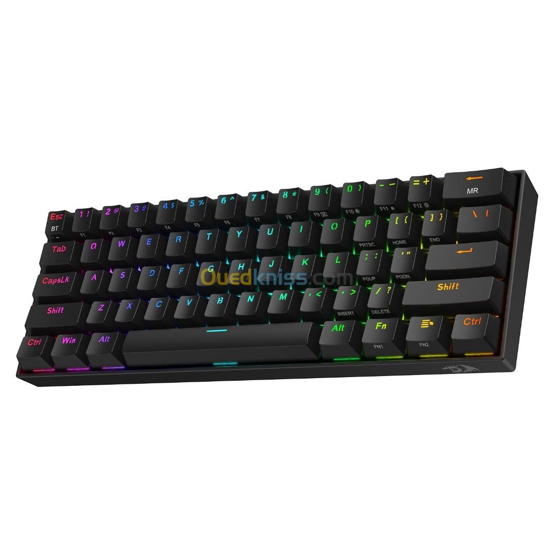 CLAVIER REDRAGON K530 PRO DRACONIC WIRELESS 60% RGB