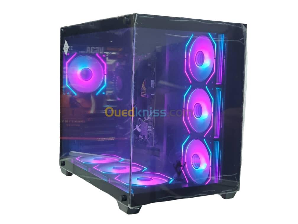 BOITIER MAGMA V5 BLACK 7FAN ARGB