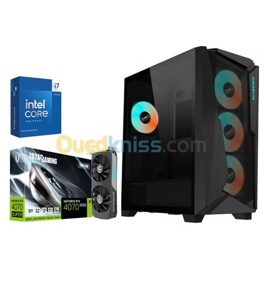 PC GAMING / I7 14700KF - RAM 16GO - SSD 512GO - RTX 4070 SUPER 12GO